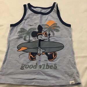 Baby GAP Mickey Good Vibes Tank Top